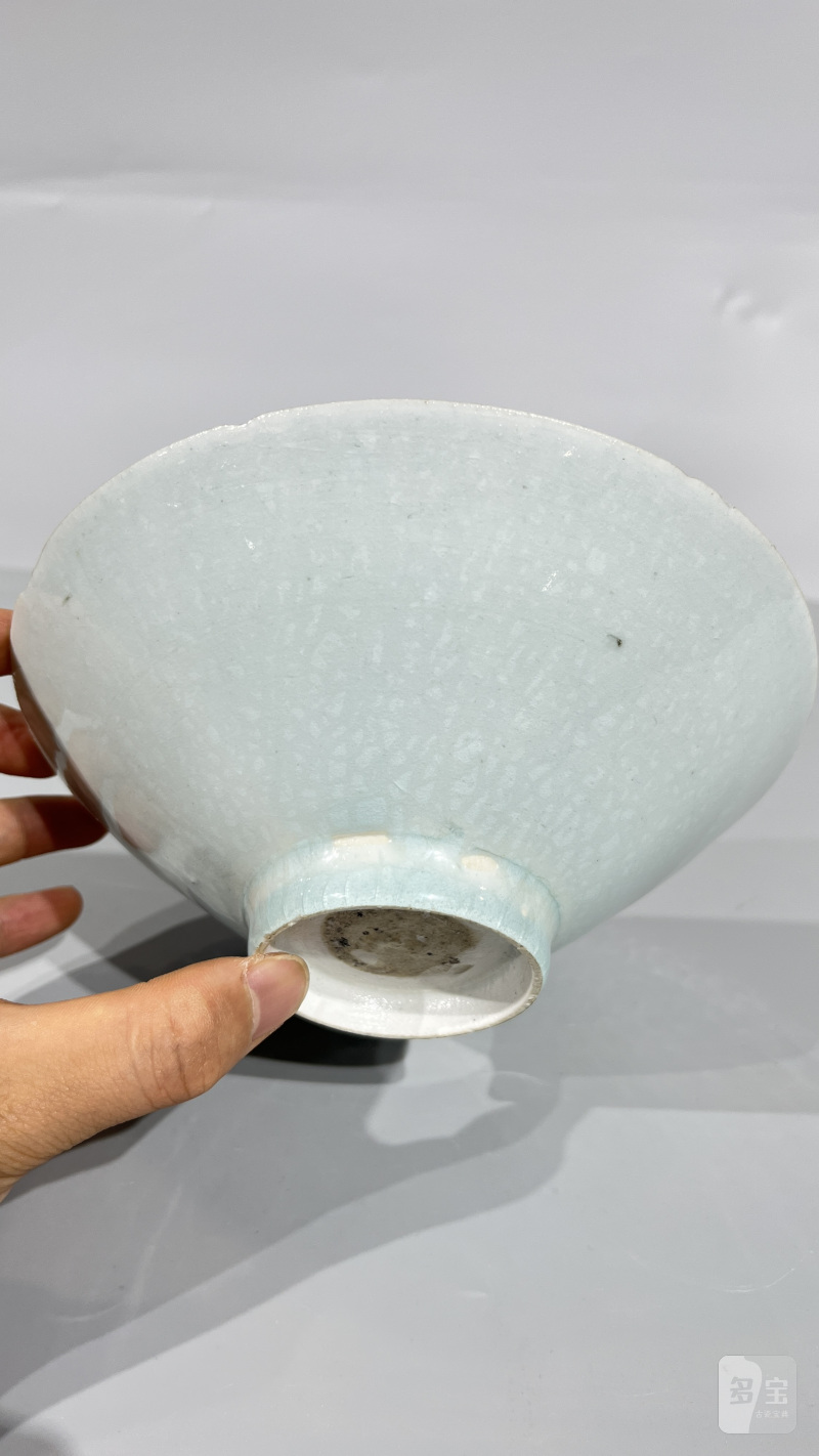 明 湖田刻花花口碗 - 图6